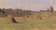 Isaac Ilich Levitan Haymaking (nn02) USA oil painting reproduction